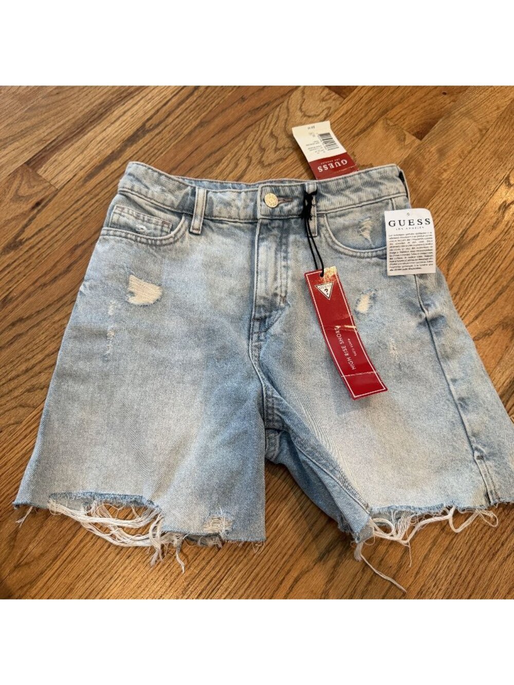 Guess Womens size 25 Denim jorts Shorts US Size 2 New